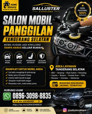 Salon Mobil Panggilan Tangerang Selatan | Poles Mobil Panggilan Tangerang Selatan