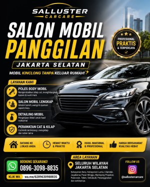 Salon Mobil Panggilan Jakarta Selatan | Poles Mobil Panggilan Jakarta Selatan