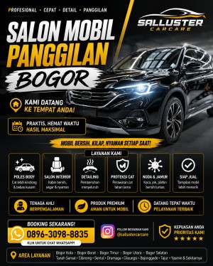 Salon Mobil Panggilan Bogor | Poles Mobil Panggilan Bogor