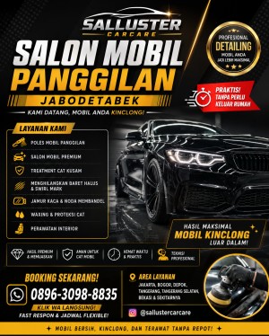 Salon Mobil Panggilan Jabodetabek  Poles Mobil Panggilan Jabodetabek