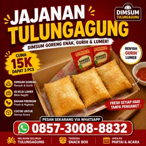 Jual Dimsum Goreng Tulungagung 0857-3008-8832