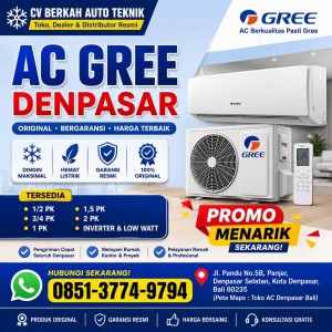 AC Gree 1 PK Denpasar 085137749794