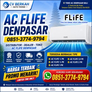 AC Flife 1,5 PK Denpasar 085137749794