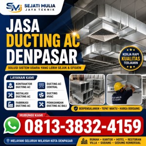 Jasa Ducting AC Denpasar Utara