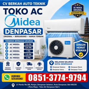 AC Midea 2 PK Denpasar 085137749794
