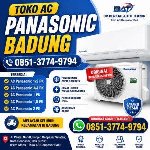 AC Panasonic 1PK Badung 085137749794