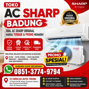 AC Sharp 2PK Badung 085137749794
