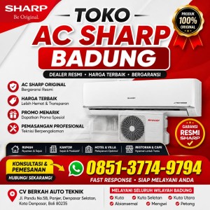 Toko AC Sharp Badung 085137749794