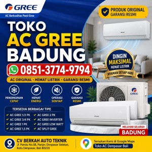 AC Gree 1,5PK Badung 085137749794