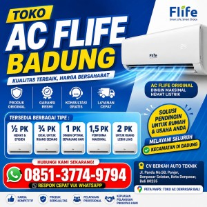AC Flife Badung 085137749794