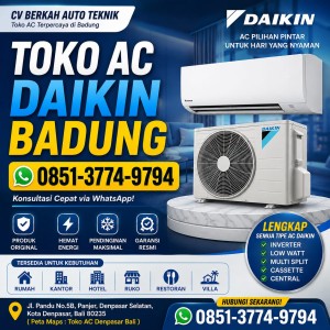 AC Daikin 1PK Badung 085137749794