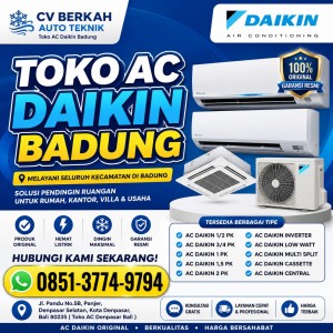 AC Daikin 1,5PK Badung 085137749794