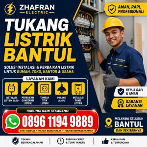 Jasa Listrik 24 Jam Bantul
