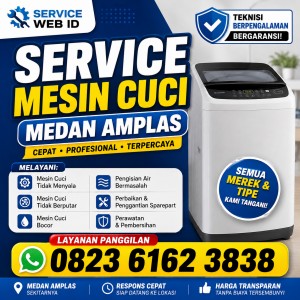 Service Mesin Cuci Harjosari I Medan Amplas