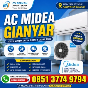 AC Midea 1PK Gianyar