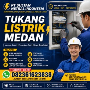 Tukang Listrik Medan