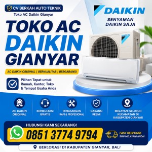 Toko AC Daikin Gianyar
