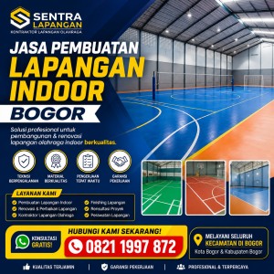 Jasa Pembuatan Lapangan Indoor Bogor