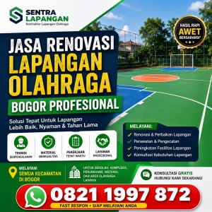 Jasa Renovasi Lapangan Olahraga Bogor