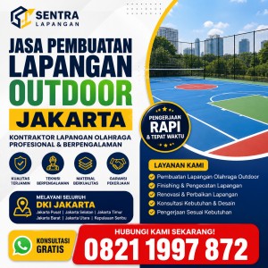 Jasa Pembuatan Lapangan Outdoor Jakarta