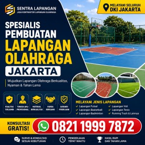 Spesialis Pembuatan Lapangan Olahraga Jakarta