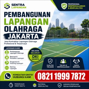 Pembangunan Lapangan Olahraga Jakarta