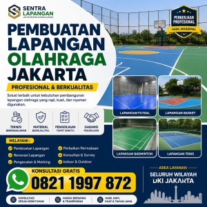 Pembuatan Lapangan Olahraga Jakarta