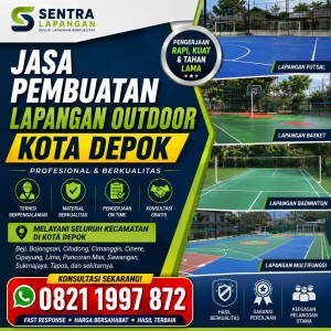 Jasa Pembuatan Lapangan Outdoor Depok