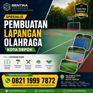 Spesialis Pembuatan Lapangan Olahraga Kota Depok