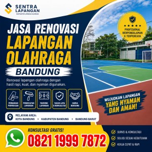 Jasa Renovasi Lapangan Olahraga Bandung