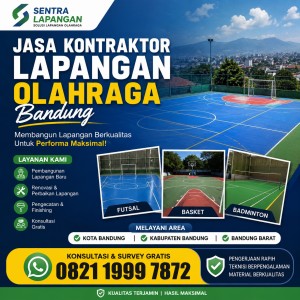 Jasa Kontraktor Lapangan Olahraga Bandung