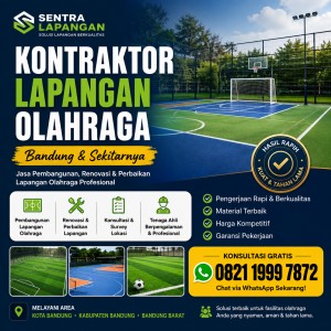 Kontraktor Lapangan Olahraga Bandung