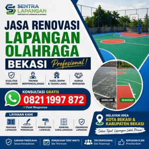 Jasa Renovasi Lapangan Olahraga Bekasi