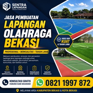 Jasa Pembuatan Lapangan Olahraga Bekasi