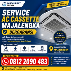Service AC Cassette Majalengka