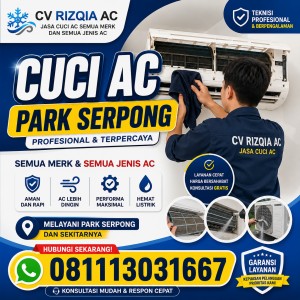 Cuci AC Park Serpong