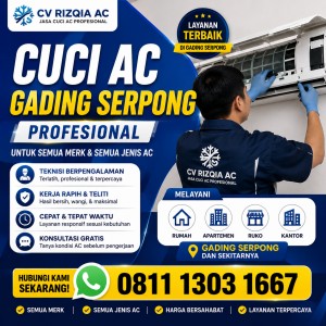 Cuci AC Gading Serpong