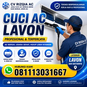 Cuci AC Lavon