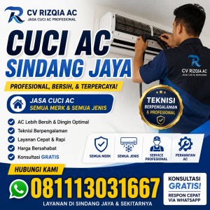 Cuci AC Sindang Jaya