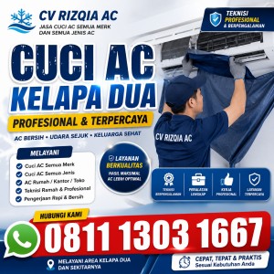 Cuci AC Kelapa Dua