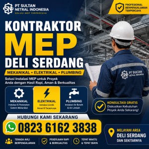 Kontraktor MEP Gedung Deli Serdang