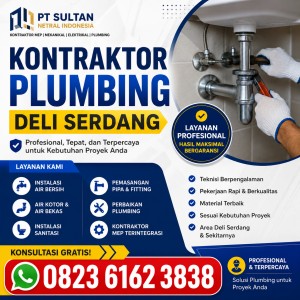 Jasa Plumbing Deli Serdang