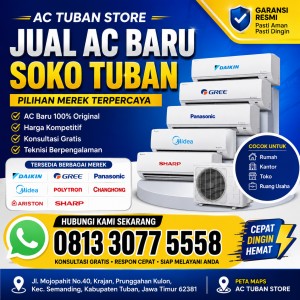 Jual AC Baru Soko Tuban