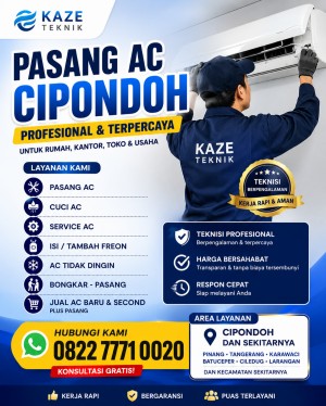 Pasang AC Cipondoh