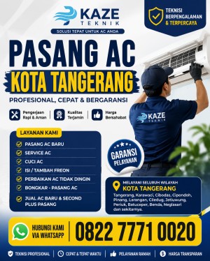 Pasang AC Kota Tangerang