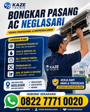 Bongkar Pasang AC Neglasari