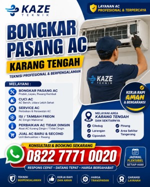 Bongkar Pasang AC Karang Tengah