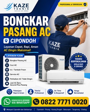 Bongkar Pasang AC Cipondoh