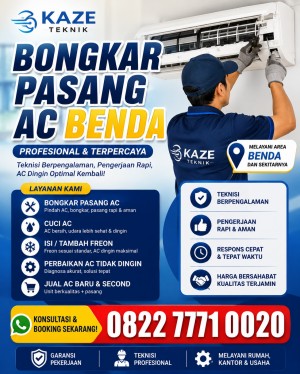 Bongkar Pasang AC Benda