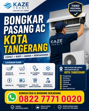 Bongkar Pasang AC Kota Tangerang